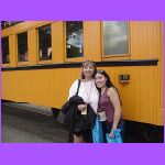 Cheryle and Nomi - Durango Train.jpg